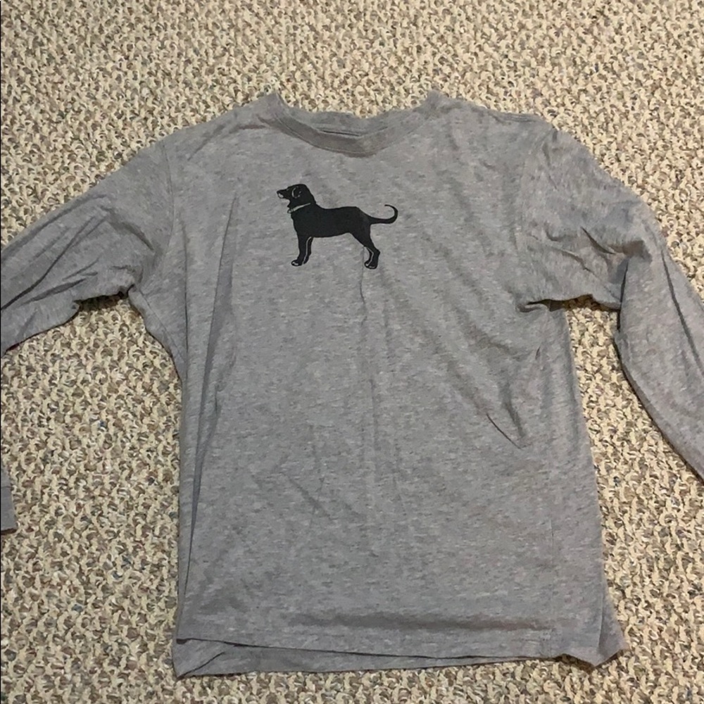 Black dog t shirt